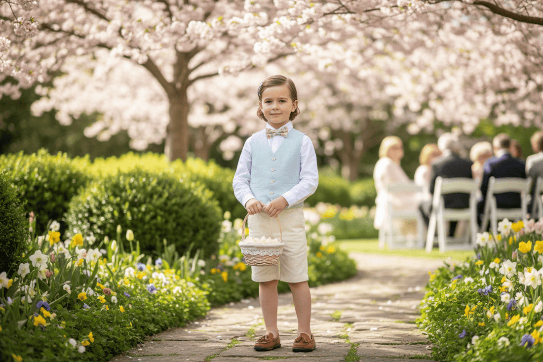 Come vestire un bambino per una cerimonia in primavera (Guida pratica)