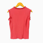Only top a costine con volant e scollo arricciato bambina - Abbigliamento bambini firmato | CDifferent Outlet