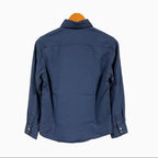 Scotch Shrunk camicia blu avio lino bambino - Abbigliamento bambini firmato | CDifferent Outlet