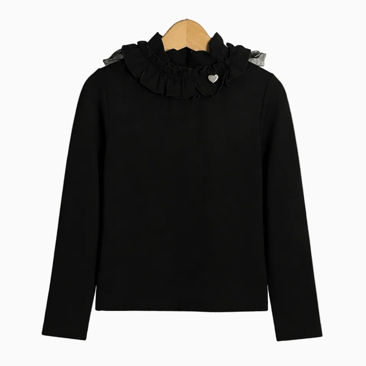 Alice Pi lupetto con rouches sul collo bambina | CDifferent Outlet