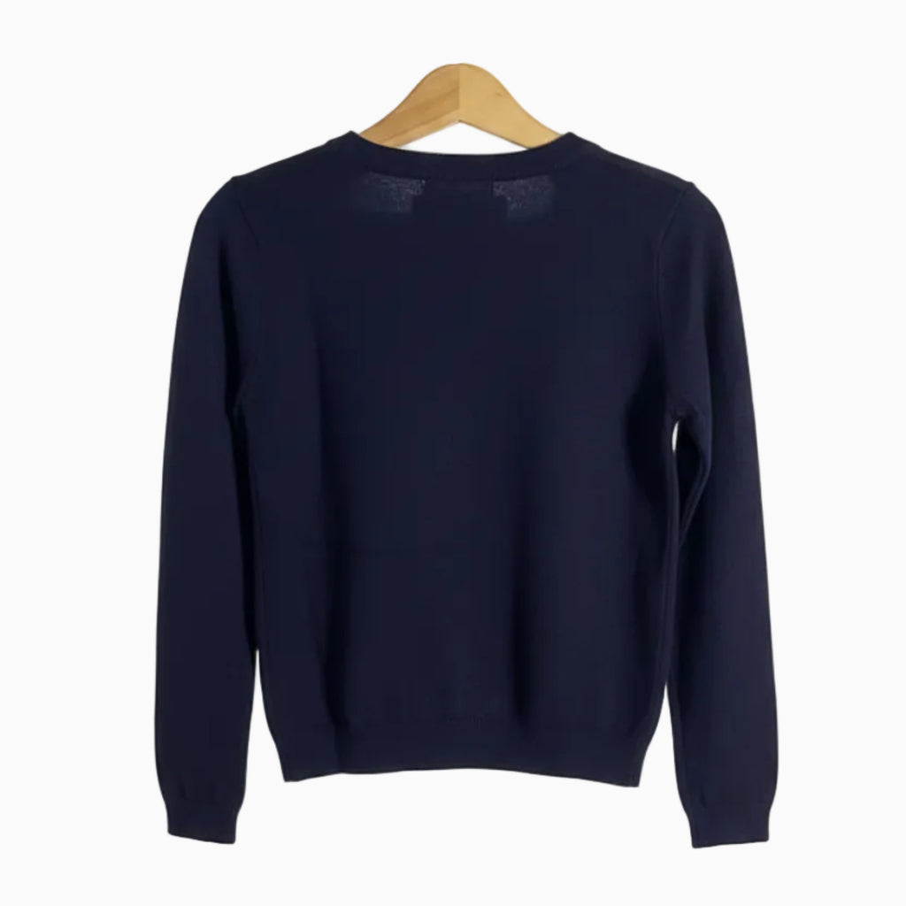 Alice Pi maglia basic con dettaglio fiocco e cuore bambina