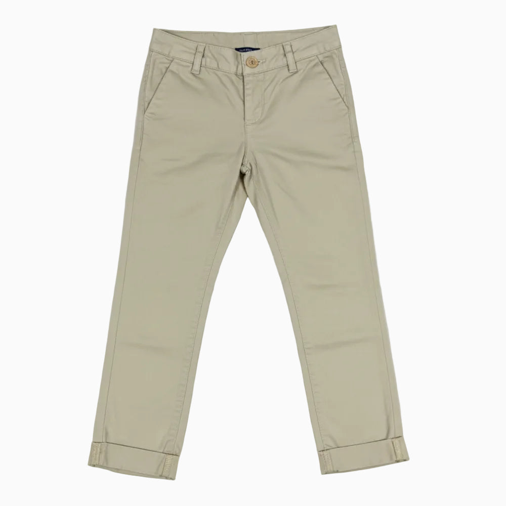 Papermoon pantalone slim fit beige con tasche americane bambino - Abbigliamento bambini firmato | CDifferent Outlet