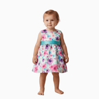 Lollitop vestito floreale bambina