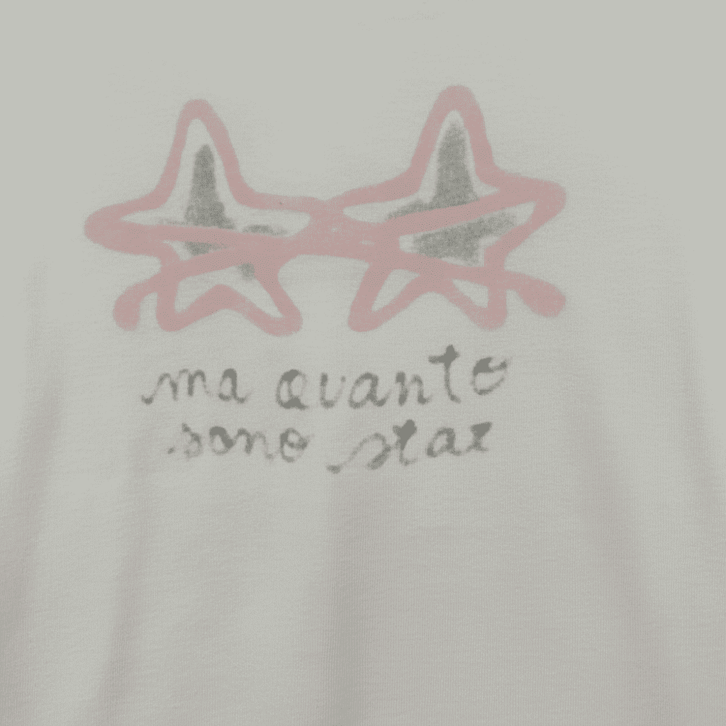 Coccodè t-shirt neonata bianca con stelle - Abbigliamento bambini firmato | CDifferent Outlet