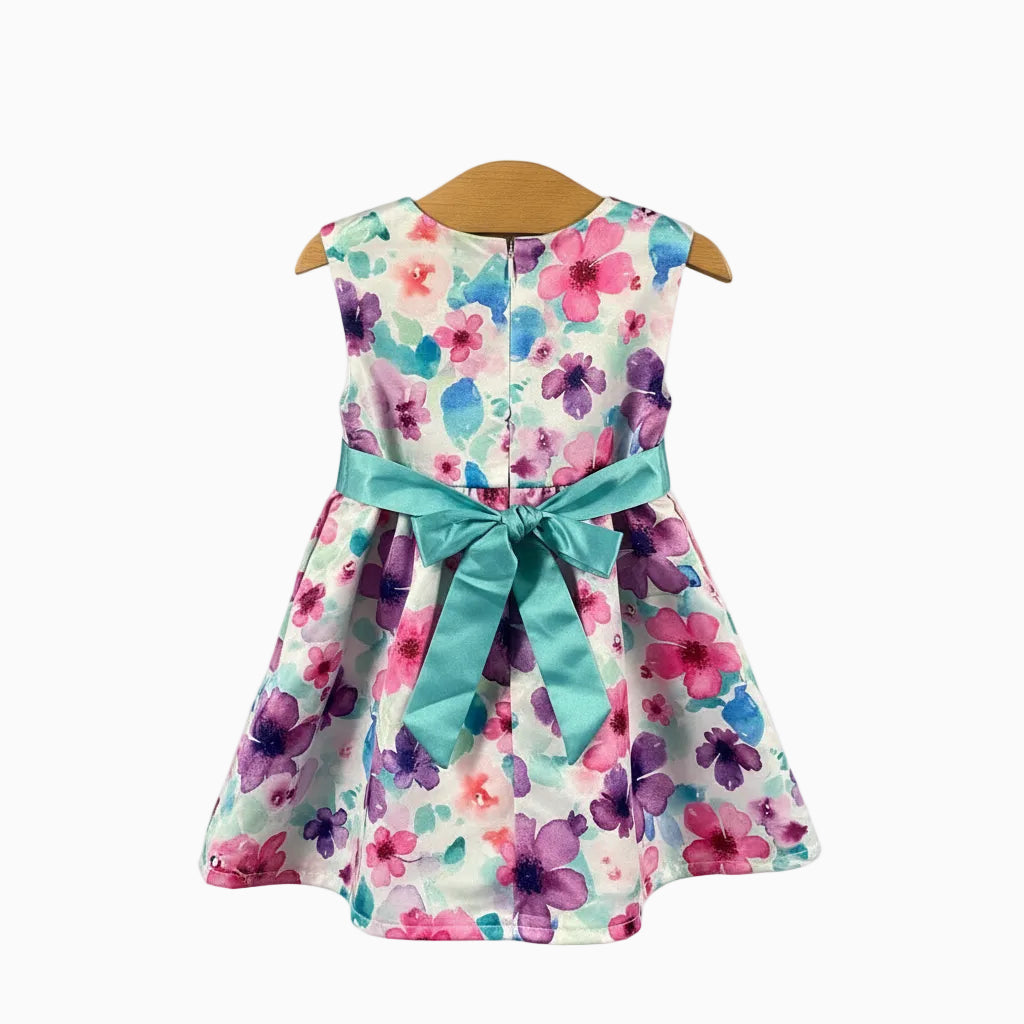 Lollitop vestito floreale bambina
