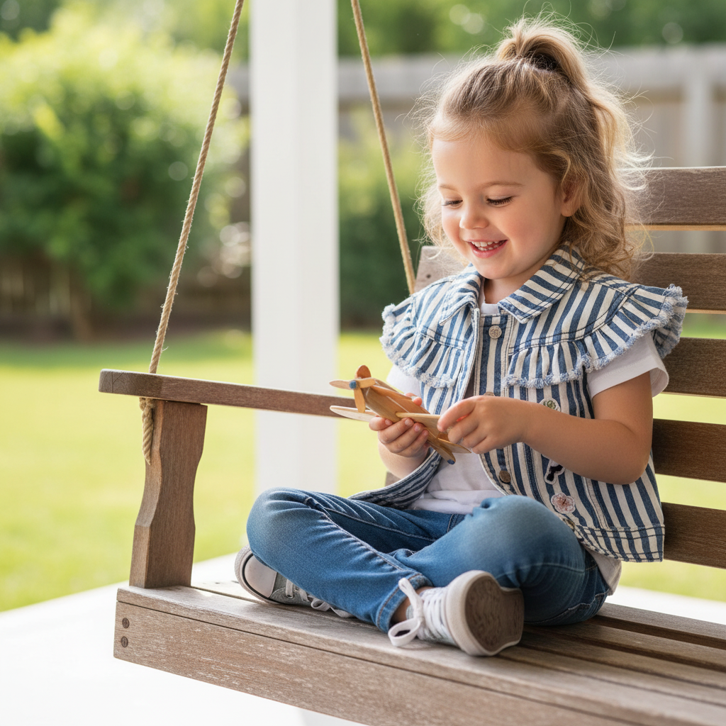 Mayoral gilet rigato bambina stile marinaretto