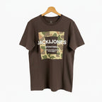 Jack & Jones t-shirt manica corta bambino marrone