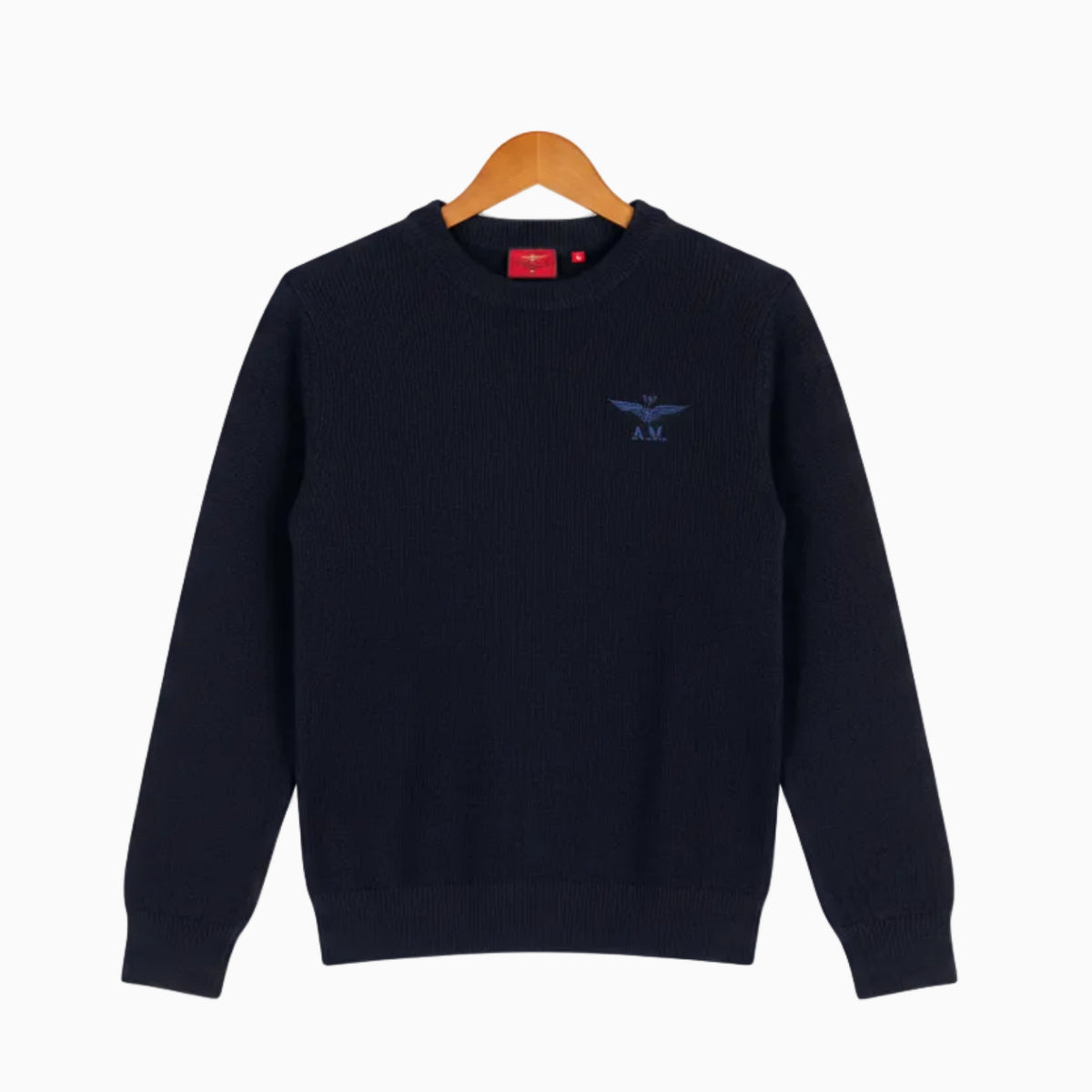 Aeronautica Militare Maglia Girocollo con Ricamo Aquila bambino | CDifferent Outlet