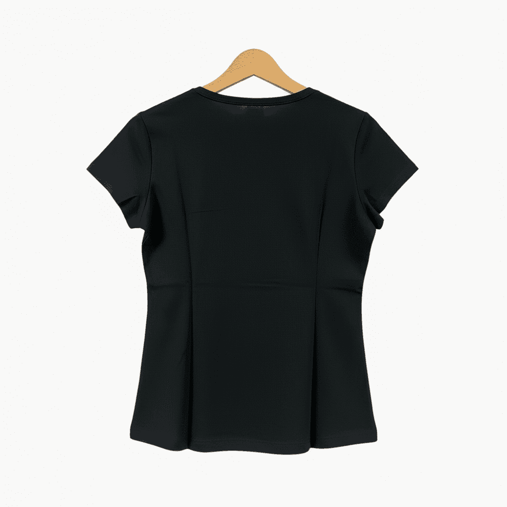 Young Thing t-shirt bambina mezza manica nera con scritta fluo - Abbigliamento bambini firmato | CDifferent Outlet