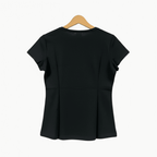 Young Thing t-shirt bambina mezza manica nera con scritta fluo - Abbigliamento bambini firmato | CDifferent Outlet