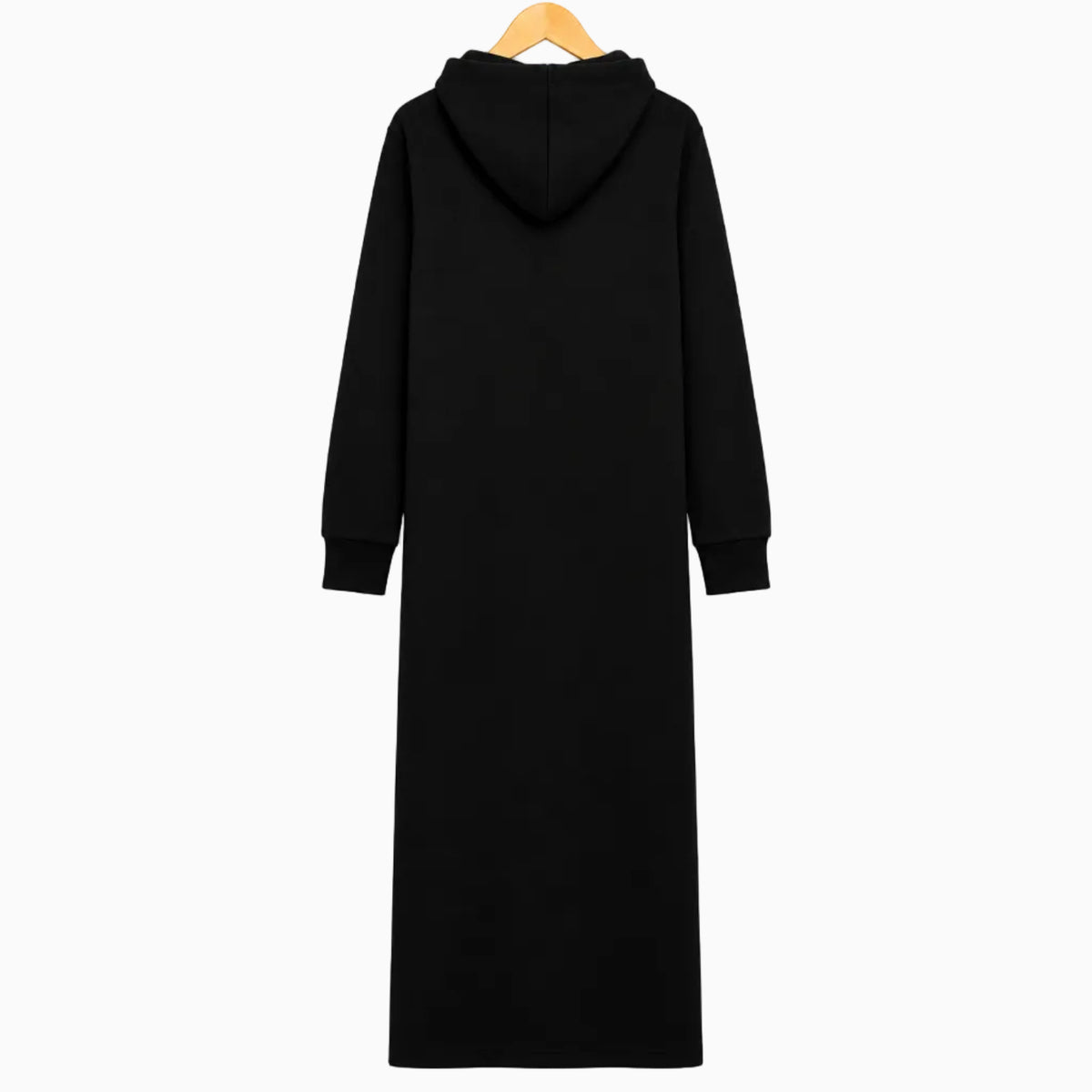 Diesel Abito Lungo Felpa Nero con Cappuccio e Logo bambina | CDifferent Outlet