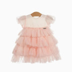 Alice Pi abito elegante neonata in tulle rosa | CDifferent Outlet