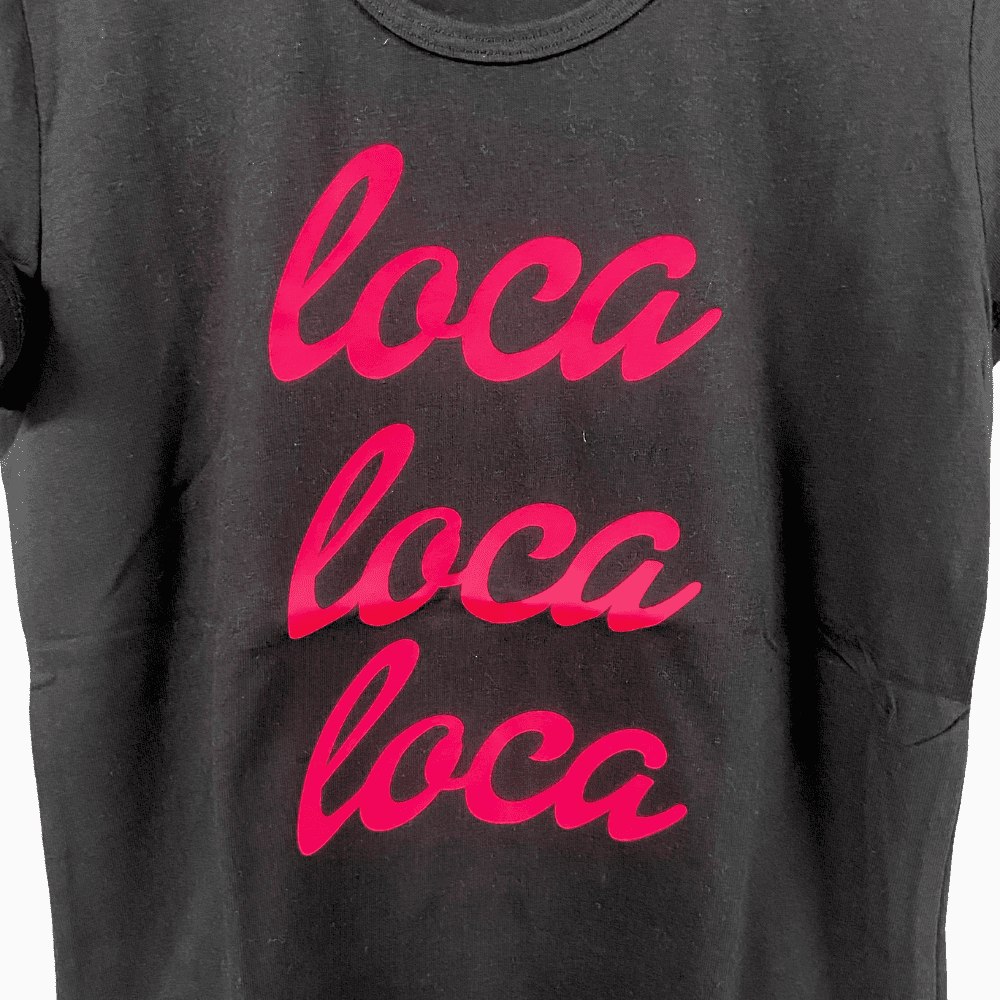 Young Thing t-shirt bambina mezza manica nera con scritta fluo - Abbigliamento bambini firmato | CDifferent Outlet