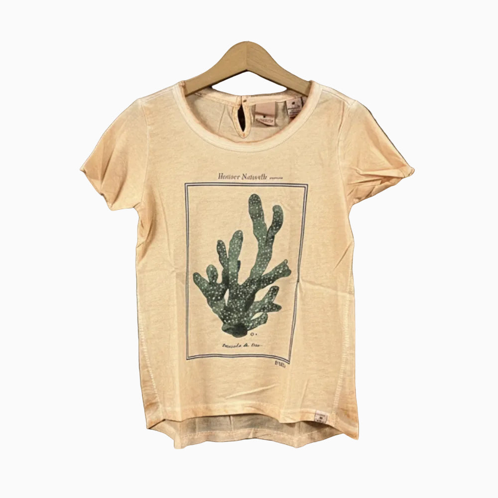 Scotch R’Belle t-shirt manica corta vintage beige bambina