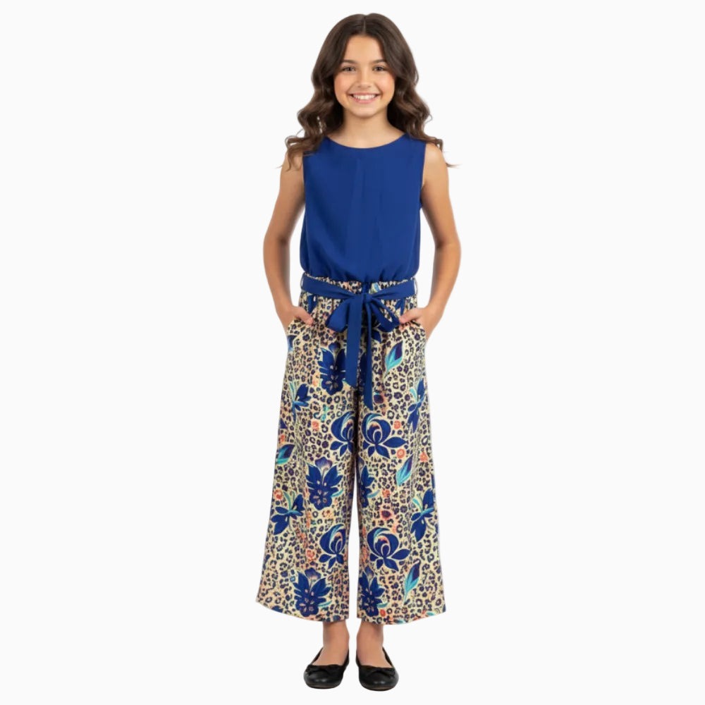 People tuta intera fantasia tropicale e animalier bambina - Abbigliamento bambini firmato | CDifferent Outlet