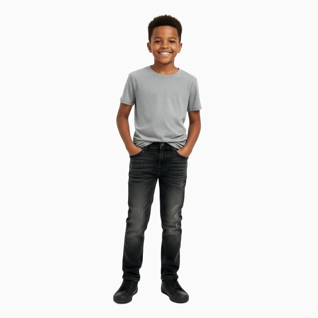 Jack & Jones jeans bambino nero