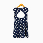 Mayoral vestito bambina blu pois