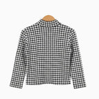 Twinset maglia a maniche lunghe fantasia pied-de-poule | CDifferent Outlet