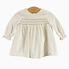 Mayoral abito neonata bianco con lurex