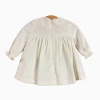 Mayoral abito neonata bianco con lurex