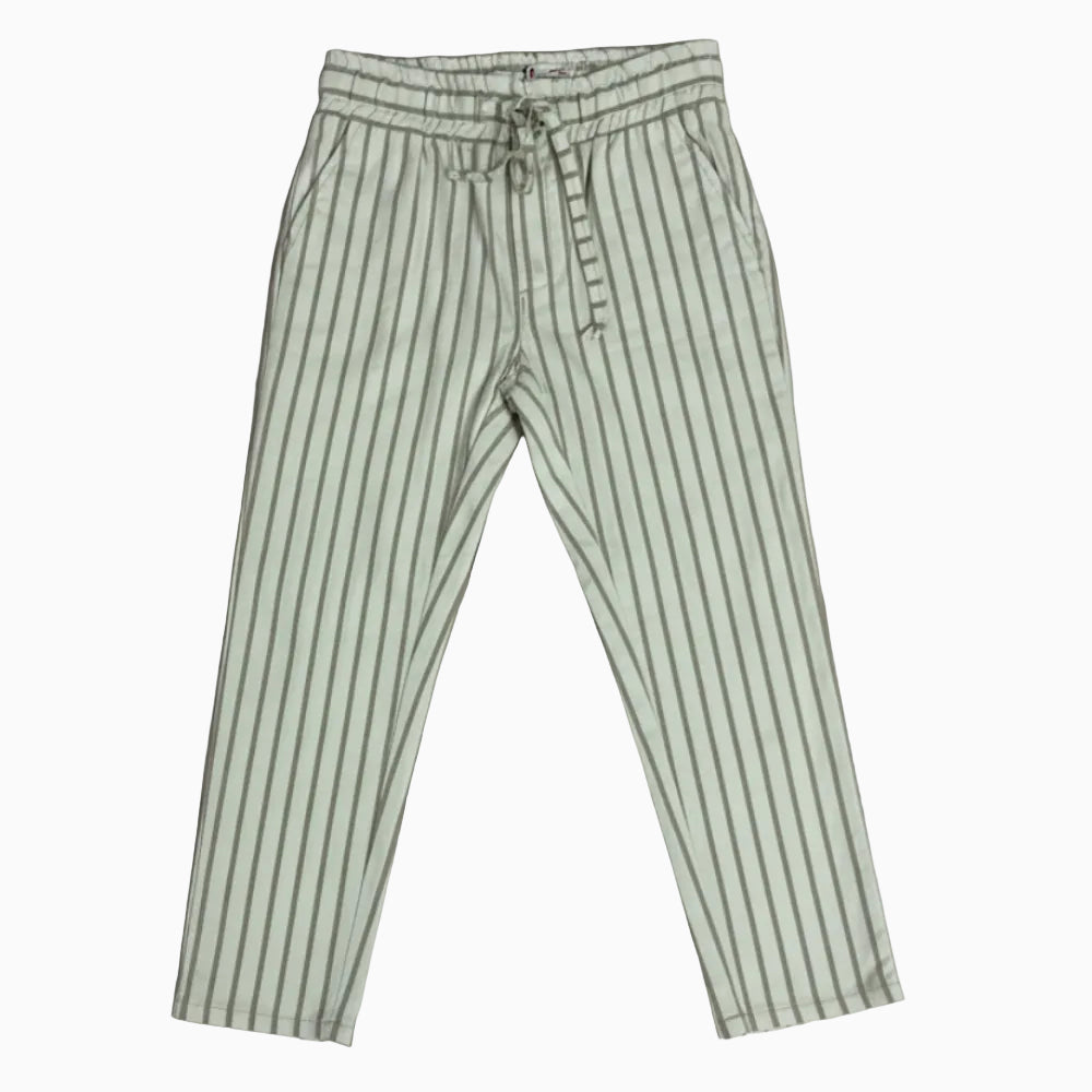 Officina 51 pantalone a righe bambino bianco e beige - Abbigliamento bambini firmato | CDifferent Outlet