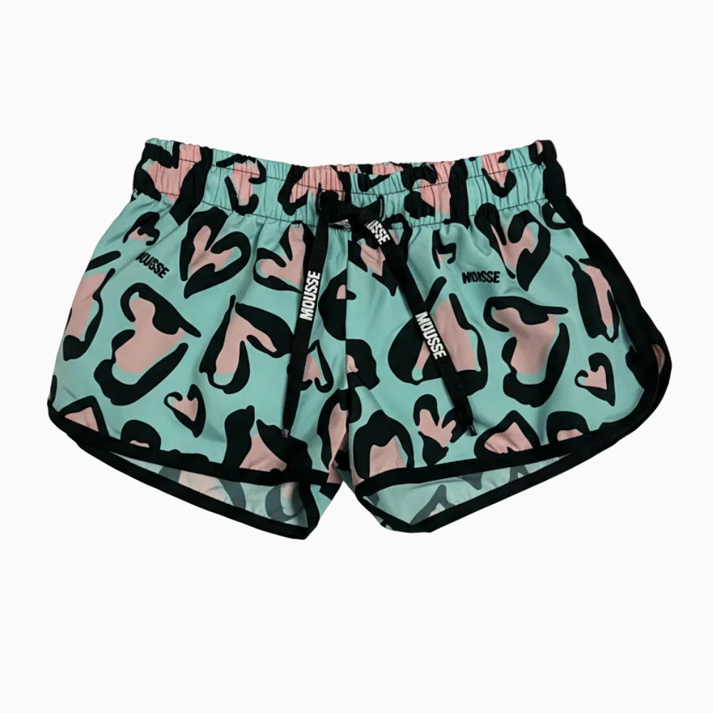 Mousse pantaloncino bambina cuori rosa - Abbigliamento bambini firmato | CDifferent Outlet