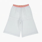 Boy London pantalone wide leg bianco a rete bambina - Abbigliamento bambini firmato | CDifferent Outlet
