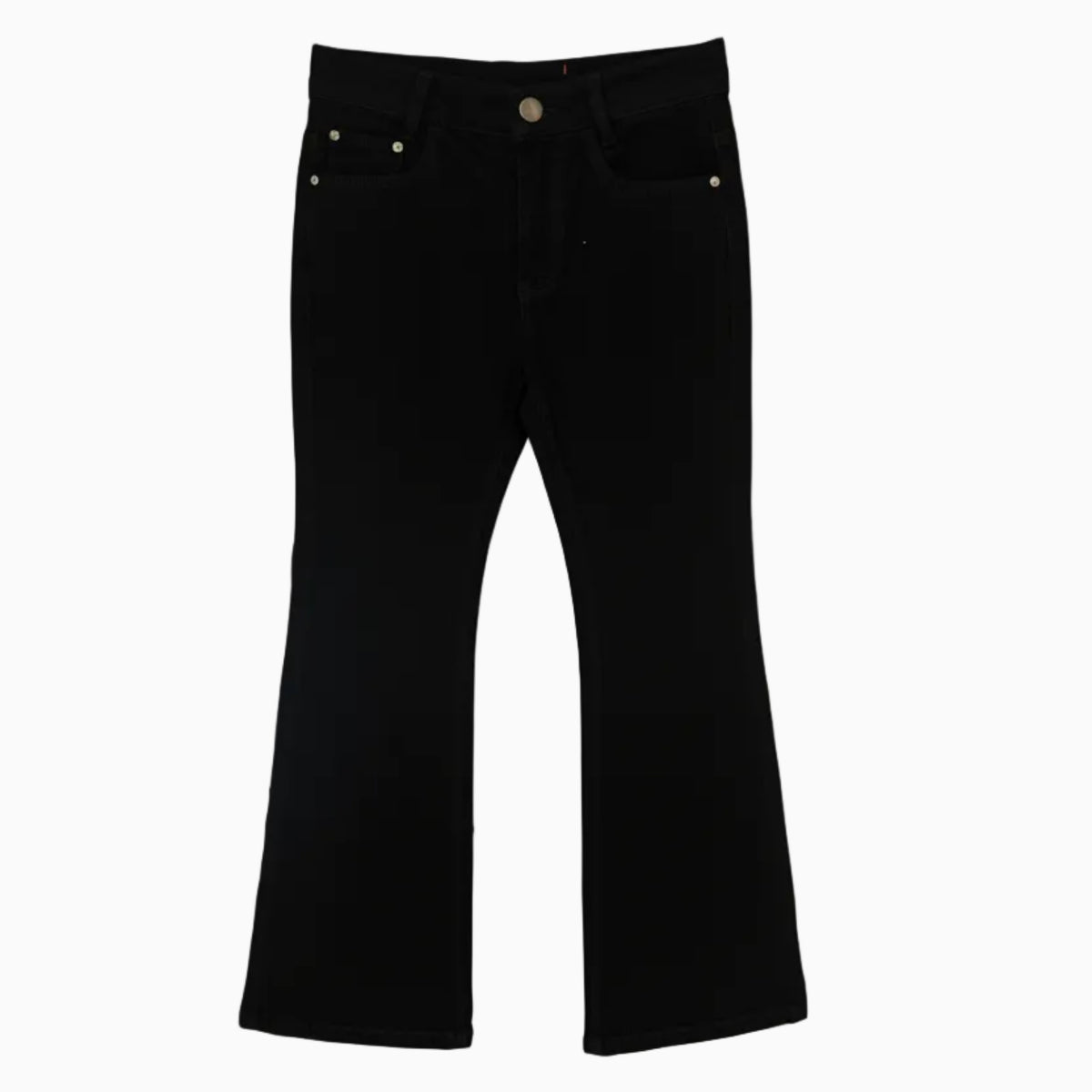 Liu Jo pantaloni neri a zampa in velluto bambina | CDifferent Outlet