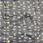 Sarabanda camicia manica corta blu fantasia bambino - Abbigliamento bambini firmato | CDifferent Outlet