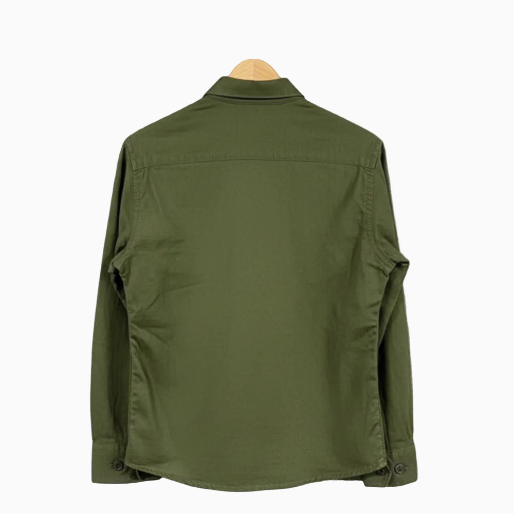 Jack & Jones camicia cotone verde bambino - Abbigliamento bambini firmato | CDifferent Outlet