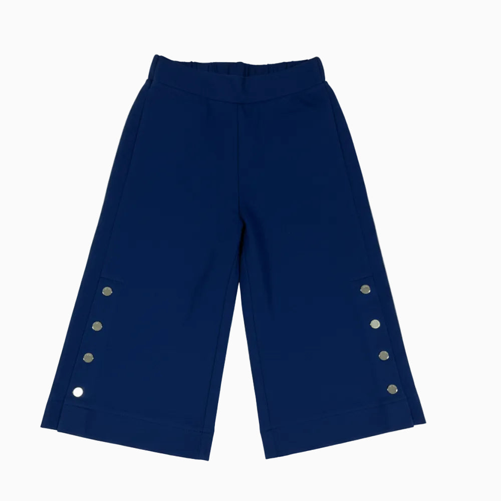 Mayoral pantalone cropped bambina blu - Abbigliamento bambini firmato | CDifferent Outlet