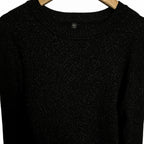 Manila Grace abito lungo nero glitterato bambina | CDifferent Outlet