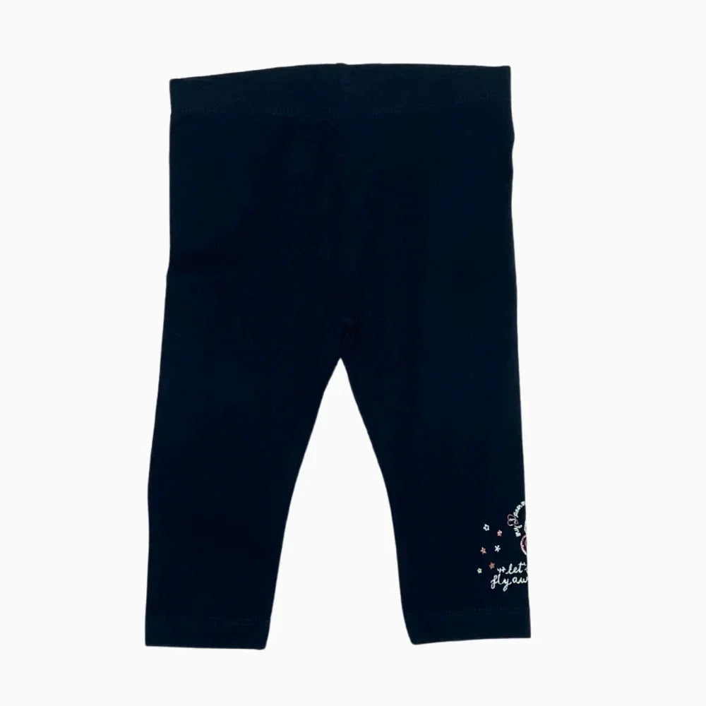 3Pommes leggings neonata blu