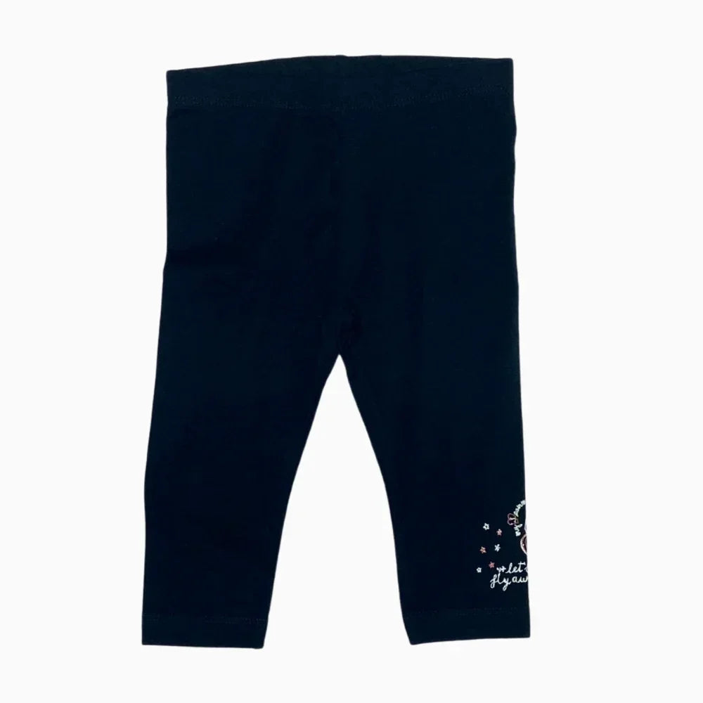 3Pommes leggings neonata blu