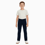Jeckerson pantalone blu notte bambino con patch - Abbigliamento bambini firmato | CDifferent Outlet