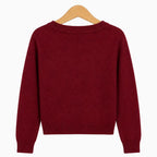 Alice Pi maglia bordeaux scritta blu bambina | CDifferent Outlet