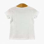 Guess t-shirt manica corta neonata bianca con orsetto - Abbigliamento bambini firmato | CDifferent Outlet