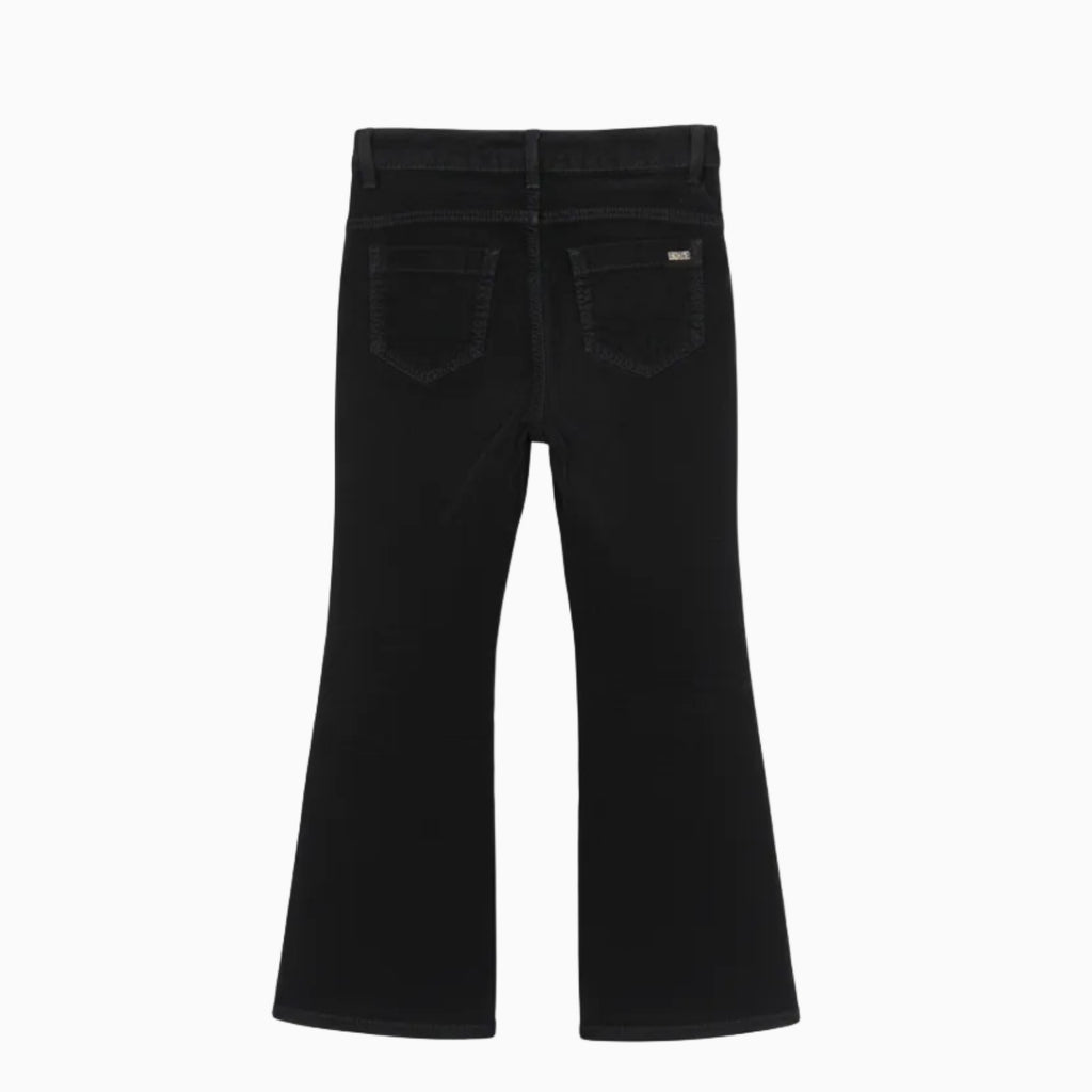 Liu Jo pantaloni neri a zampa in velluto bambina | CDifferent Outlet