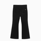 Liu Jo pantaloni neri a zampa in velluto bambina | CDifferent Outlet