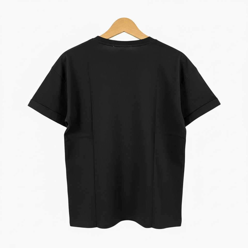 I Do t-shirt manica corta bambina nera monday - Abbigliamento bambini firmato | CDifferent Outlet