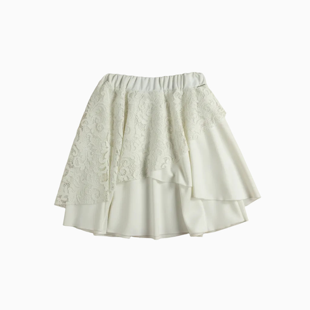People gonna balza pizzo bambina bianca - Abbigliamento bambini firmato | CDifferent Outlet