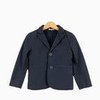 Street Gang giacca elegante in lino bambino blu - Abbigliamento bambini firmato | CDifferent Outlet