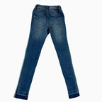 Name It jeans skinny bambina blu con strappi