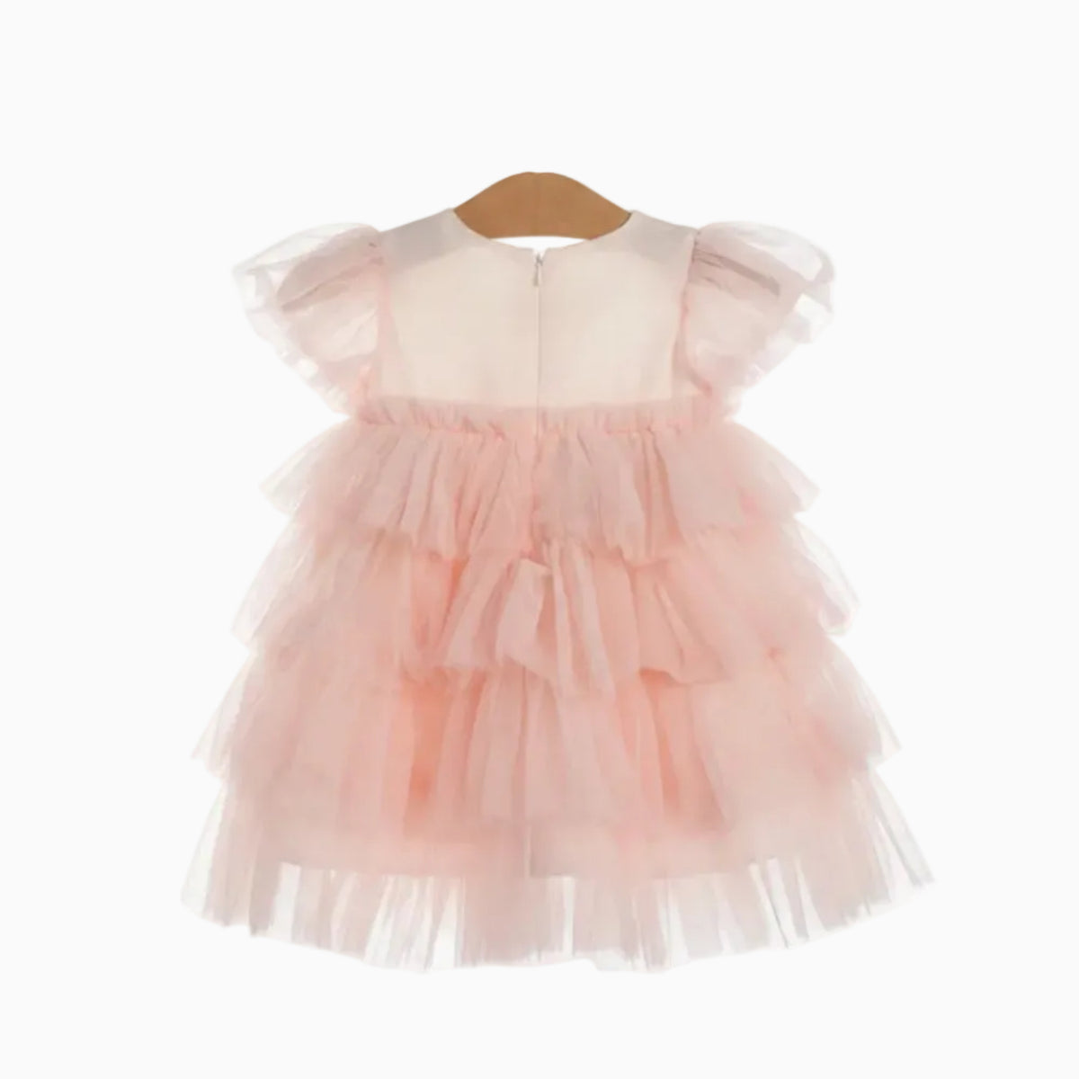 Alice Pi abito elegante neonata in tulle rosa | CDifferent Outlet