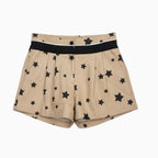 Y-Clù shorts bambina con fantasia a stelle e fascia in vita