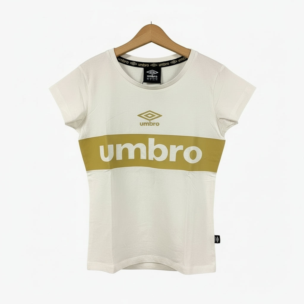 Umbro t-shirt manica corta bambina oro