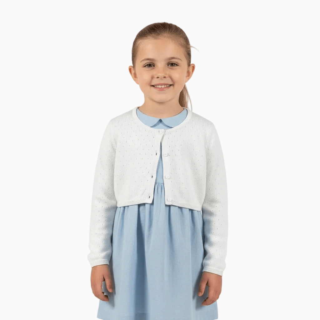 Losan coprispalle bambina traforato