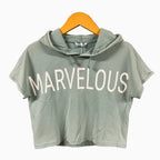 Mayoral t-shirt manica corta verde con cappuccio bambina - Abbigliamento bambini firmato | CDifferent Outlet