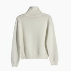 Alice Pi maglia a collo alto con fiocchetto e cuore logo bambina