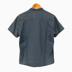 Jack & Jones camicia jeans collo alla coreana bambino